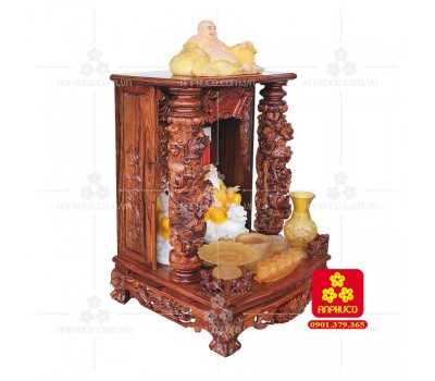 Bàn thờ Thần tài bằng gỗ Cẩm Lai đẹp(Model T.1CL.TOD.6088.006)